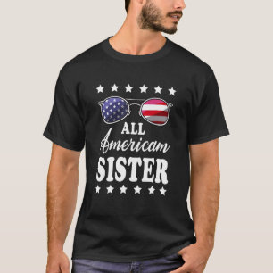 All American Sister 4th Of July Family Matching Su T-Shirt