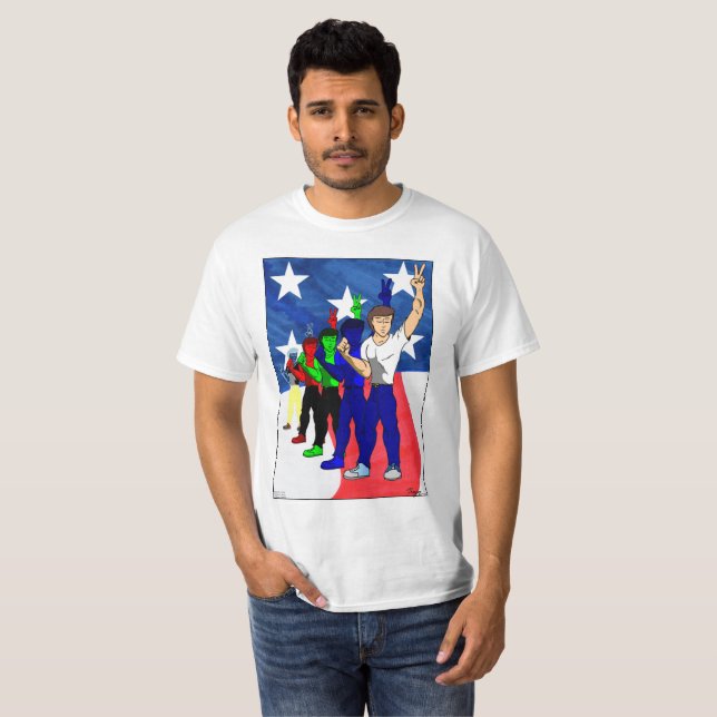 All American t-shirt (Front Full)