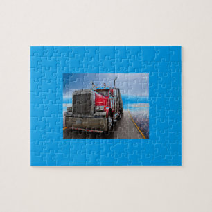 All American Trucker Jigsaw Puzzle