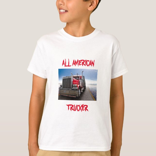 All American Trucker T-Shirt (Front)