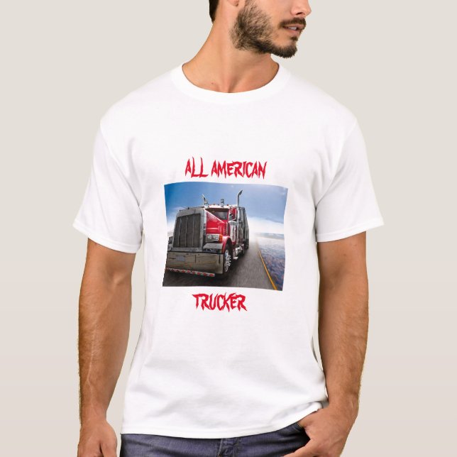 All American Trucker T-Shirt (Front)