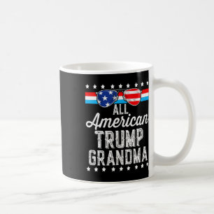 All American Trump Grandma American Flag Sungles T Coffee Mug