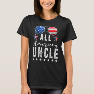 All American Uncle 4th Of July Sunglasses Family T-Shirt