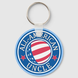 All-American Uncle Key Ring