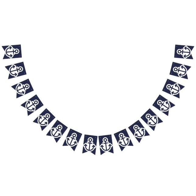 All Anchors Nautical Bunting (All)