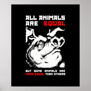 All animals are equal 1 poster