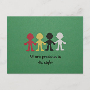 All Are Precious in His Sight. Postcard