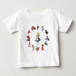 ALL AROUND ALICE IN WONDERLAND BABY T-Shirt