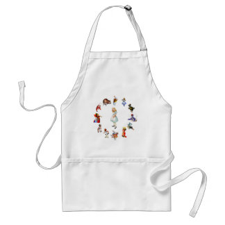 All Around Alice In Wonderland Standard Apron