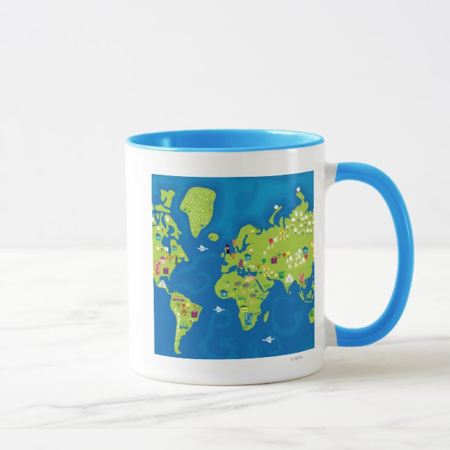 All Around the World Mug (Right)