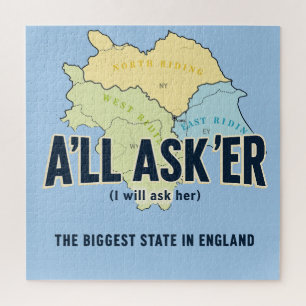A'll Asker – Yorkshire's Biggest State Jigsaw Puzzle