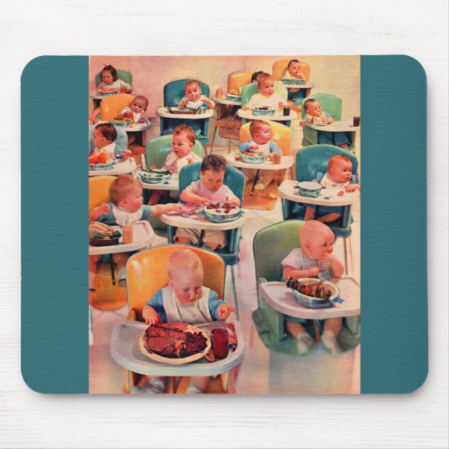 all baby restaurant mouse mat (Front)