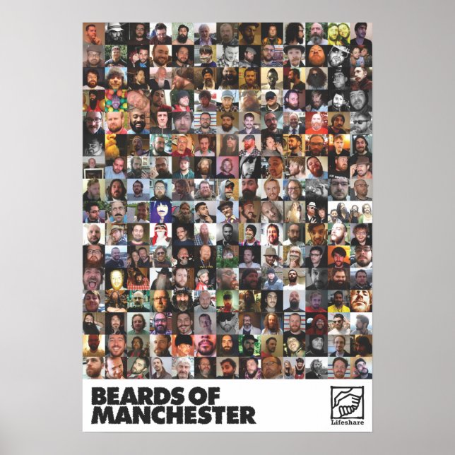 All Beards Poster - A2 format (Front)