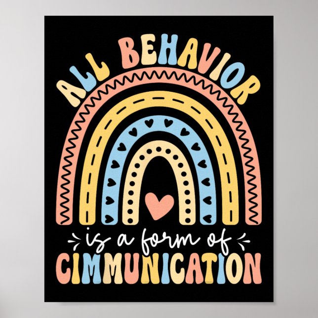 All Behavior Is A Form Of Communication - Special  Poster (Front)