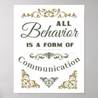 All Behaviour Is A Form Of Communication 
