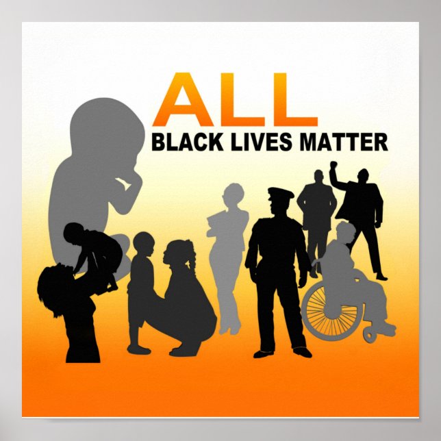All Black Lives Matter Poster (Front)