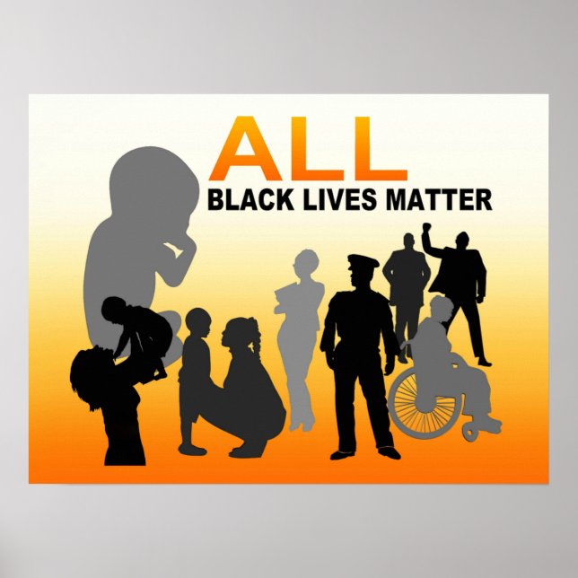 All Black Lives Matter Poster (Front)