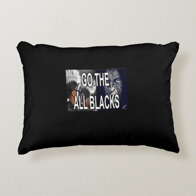 All Blacks Decorative Cushion (Front)