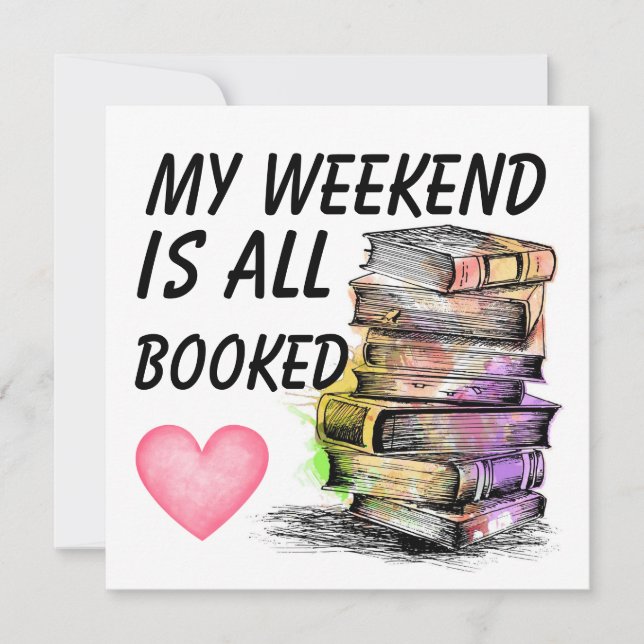 All Booked  Card (Front)