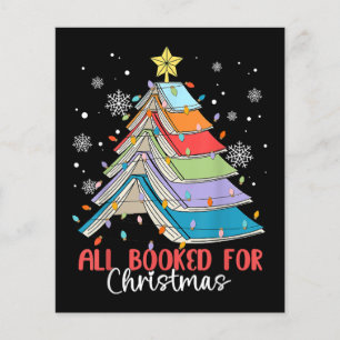 All Booked For Christmas Book Christmas Tree Light