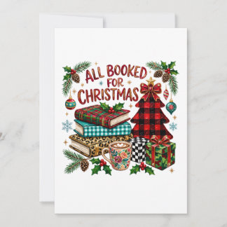 All Booked for Christmas Book Lover Announcement
