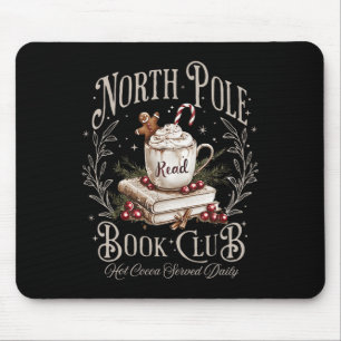 All Booked For Christmas Coquette Xmas Book Club B Mouse Mat