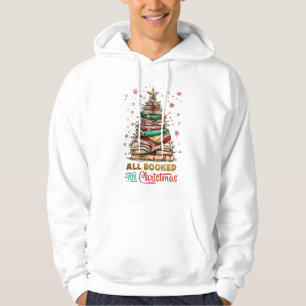 All Booked for Christmas Hoodie