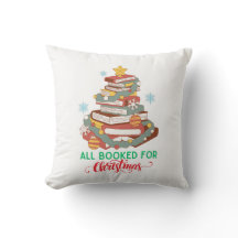 All Booked For Christmas Modern Book Lover Holiday