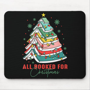 All Booked For Christmas Teacher Librarian Book Lo Mouse Mat