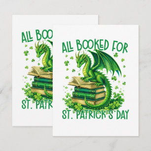 All Booked for St Patrick's Day Card