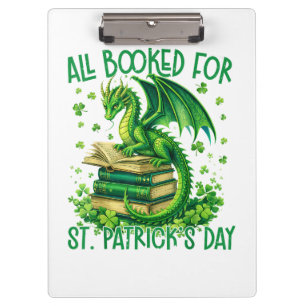 All Booked for St Patrick's Day Clipboard