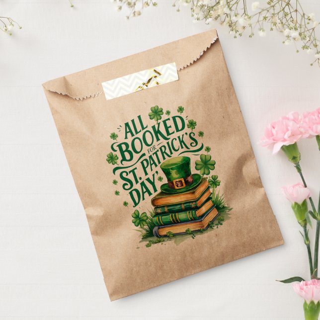 All Booked For St. Patrick's Day Favour Bags (Sealed)