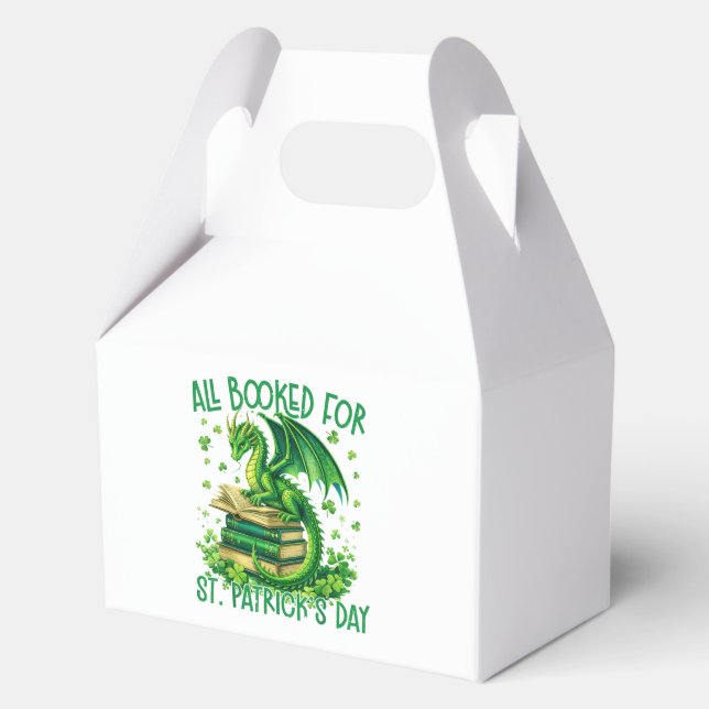 All Booked for St Patrick's Day Favour Box (Front)