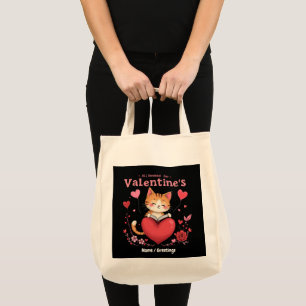  All Booked for Valentines A Perfect Valentine’s  Tote Bag