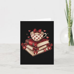 All Booked For Valentine's - Valentine Book Lover  Card