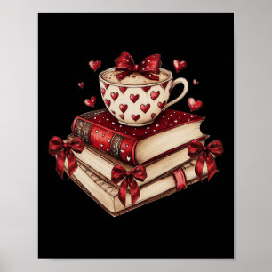 All Booked For Valentine's - Valentine Book Lover  Poster