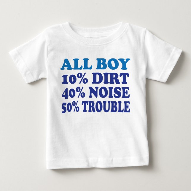 ALL BOY BABY T-Shirt (Front)