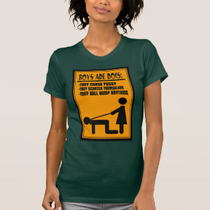 ALL BOYS ARE DOGS -- T-SHIRT