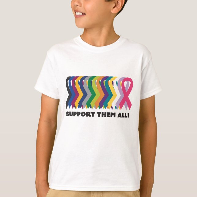 All Cancer Awareness T-Shirt (Front)