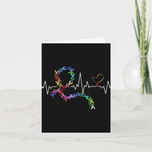 All Cancer Matters Awareness Day Heartbeat Premium Card