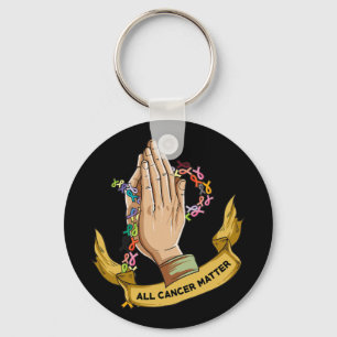 All Cancer Matters Awareness Day Pray Key Ring