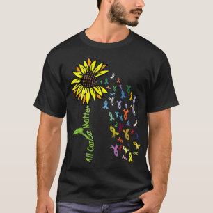 All Cancer Matters Awareness Day Ribbon  T-Shirt
