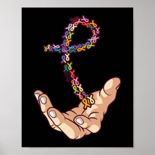 All Cancer Matters Awareness Day Ribbons Poster