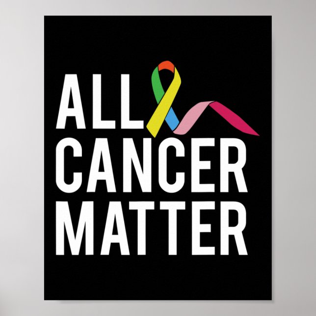All Cancer Problem World Cancer Day  Poster (Front)
