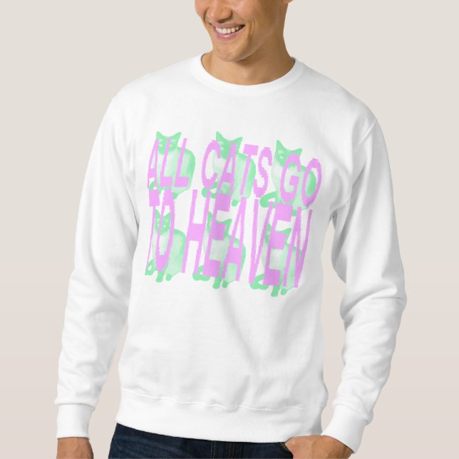 all cats sweatshirt (Front)
