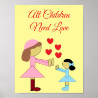 All Children Need Love: Light Yellow