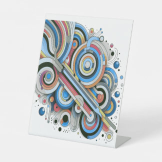 All Colours Rainbow Palette Artdesign T-Shirt Pedestal Sign