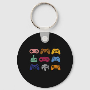 All Control Video Game Controller Console Gaming R Key Ring