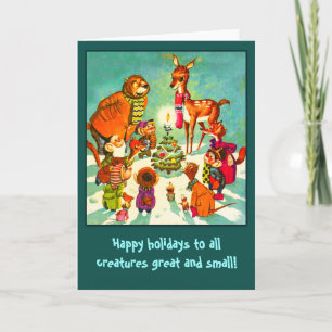 All Creatures Great and Small Holiday Cards