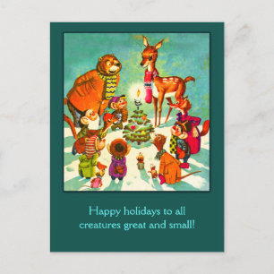 All Creatures Great and Small Holiday Cards